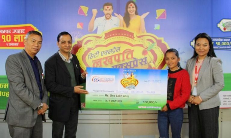 जापानबाट पैसा पठाउने गोबिन्द थापा सिटी एक्सप्रेसको पहिलो लखपति