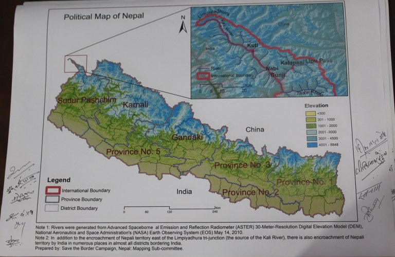 कसरी हटाइयो नेपालको नक्साबाट लिम्पियाधुरा ?