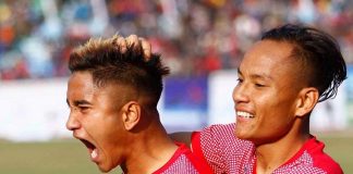 १३ औं सागः पुरुष फुटवलमा आज नेपाल श्रीलंकासंग भिड्दै