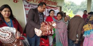 ग्लोबल आइएमई बैंकद्वारा विपन्न परिवारलाई २ सय थान ब्लाङ्केट वितरण