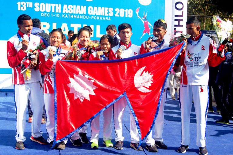 नेपाल पदक तालिकाको शीर्ष स्थानमा,पछ्याउँदै भारत