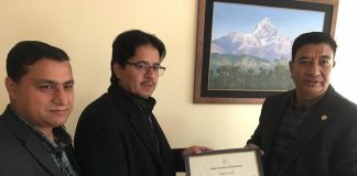 चेम्बरको कतारका लागि अवैतनिक प्रतिननिधिमा चम्लागाई