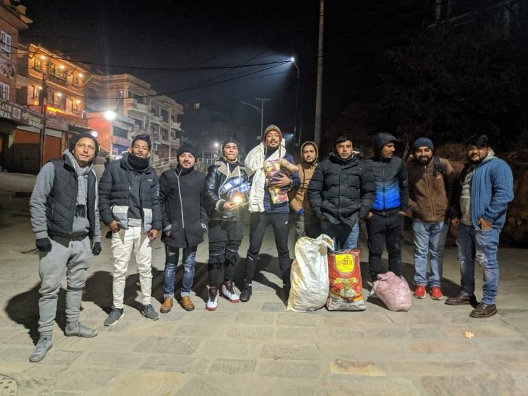 सामाजिक विकास मञ्चद्वारा न्यानो तथा खाद्यान्न वितरण