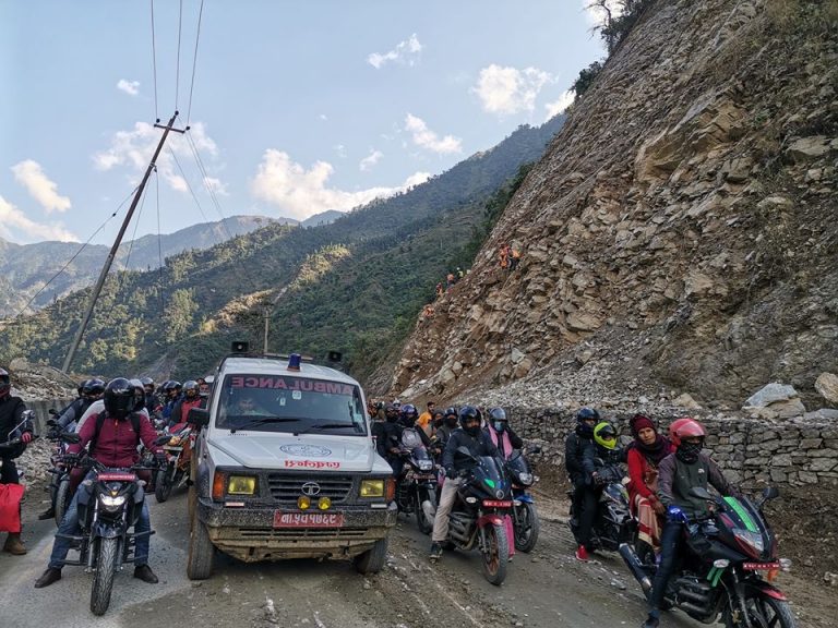 नारायणघाट-मुग्लिङ्ग सडक पूर्ण रुपमा खुल्ला