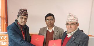 एनआईसी एशिया बैंक र तिनाउ हस्पिटलबीच सम्झौता