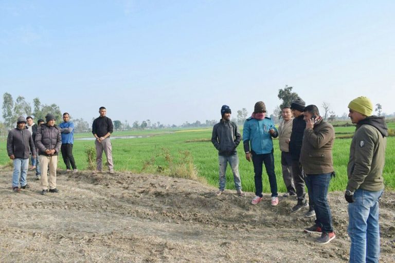 नेपाली भूमिमा भारतीय ज्यादती, जंगे पिल्लर नजिकै ट्याक्टर चल्यो