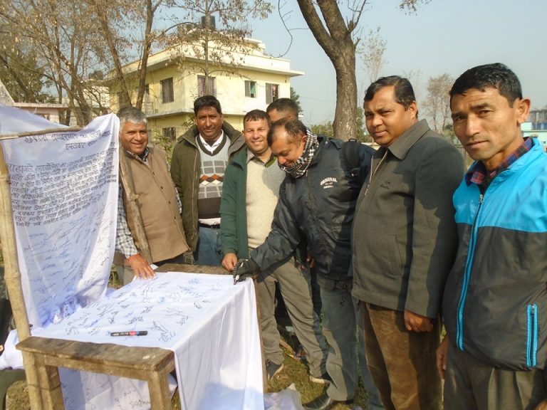 सुख्खा बन्दरगाह निर्माण शुरु गर्न माहाकाली नगरबासीको  दबाव