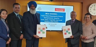 एभरेष्ट बैंक र हेफर इन्टरनेशनल नेपालबीच महिला उद्यमी लक्षित वित्तिय सम्झौता