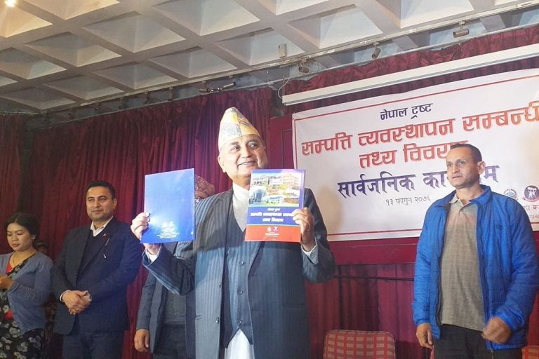 नेपाल ट्रष्टको श्वेतपत्र: बाबुरामको पालामा १७२ रोपनी व्यक्तिलाई