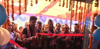 बजाज मोटरसाइकलको नयाँ शोरुम प्यूठानमा