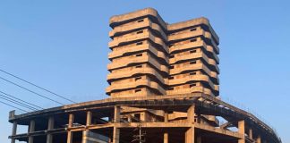 राधेराधेको १७ तले अलपत्र भवनमा अब खाद्यान्न भण्डार गरिने