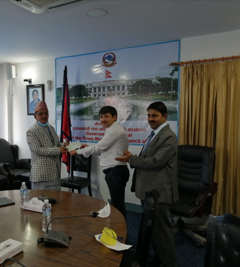 कोरोना उपचार कोषमा आइक्यानको १ करोड, लेखा व्यवसायमा परेको असर अध्ययन गरिंदै
