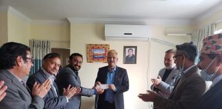 कोरोनाभाइरस नियन्त्रण तथा रोकथाम कोषमा एलपी ग्याँस उद्योग संघको १५ लाख