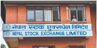 सेयर बजारमा उच्च अंककाे गिरावट