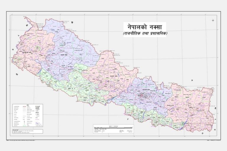 लिम्पियाधुरा, लिपुलेक र कालापानी समेटिएको नयाँ नक्सा सावर्जनिक