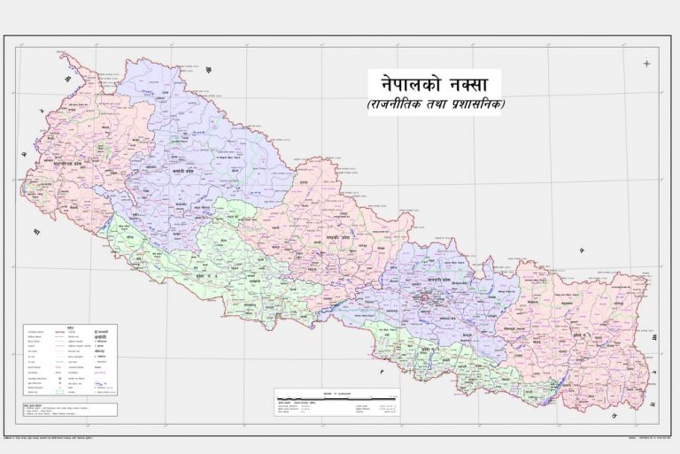 संविधान संशोधन विधेयक पारित हुँदै, अब निशान छापमै लिपुलेकसहितको नक्सा
