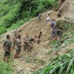 रोल्पामा पहिरोले घर–गोठ पुरिँदा दुईको मृत्यु