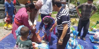 २० परिवारलाई आइडियल यमुना सहकारीको राहत