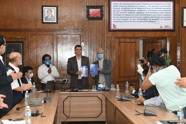 महामारीकाबीच पर्यटन मन्त्रालयको  प्रगति सकारात्मक