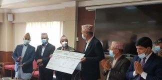 कोरोना कोषमा कृषि विकास बैंकको थप ४ करोड १० लाख सहयोग