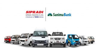 टाटा मोटर्सका सवारीसाधन खरिद गर्न सानिमा बैंकले सहुलियतपूर्ण कर्जा दिने