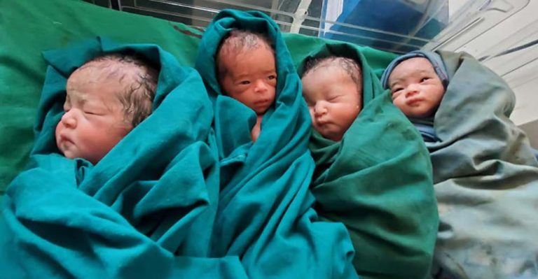 प्रसूति गृहमा नुवाकोटकी २८ वर्षीया महिलाले जन्माइन् ५ शिशु