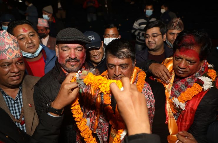 नेपाल उद्योग वाणिज्य महासंघको वरिष्ठ उपाध्यक्षमा चन्द्र ढकाल विजयी