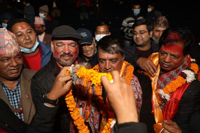 नेपाल उद्योग वाणिज्य महासंघको वरिष्ठ उपाध्यक्षमा चन्द्र ढकाल विजयी