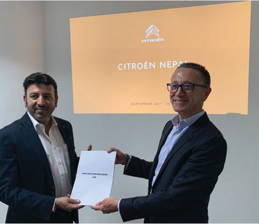 फ्रान्सेली कार ब्राण्ड ‘सिट्रोन’को आधिकारिक बिक्रेता सांग्रिला मोटर्स, २०२१ मार्चबाट बिक्री गर्ने लक्ष्य