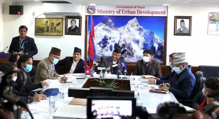 शहरी विकास मन्त्रालयद्धारा दुई महिने कार्ययोजना सार्वजनिक