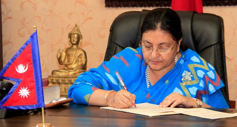राष्ट्रपति कार्यालयले भन्यो- ‘प्रतिनिधिसभा विघटन संविधानसम्मत छ’