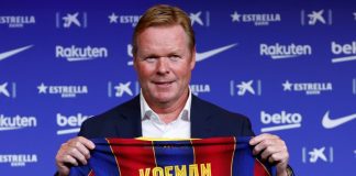 बार्सिलोना ला लिगाको उपाधिबाट टाढा जाँदै छः प्रशिक्षक कोइम्यान