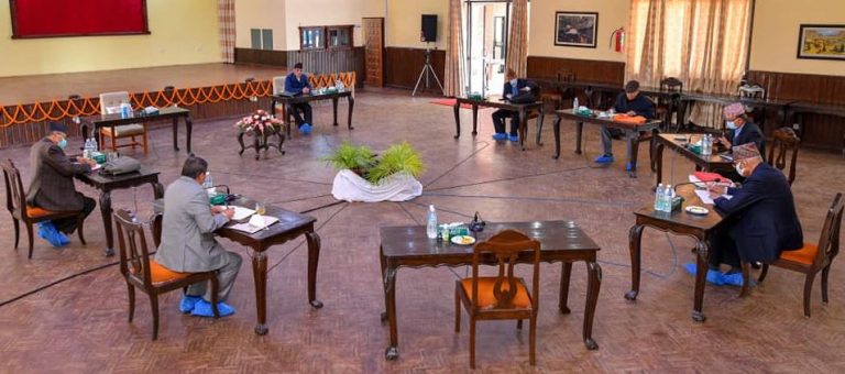नेकपा सचिवालय बैठक २० गतेसम्मका लागि स्थगित