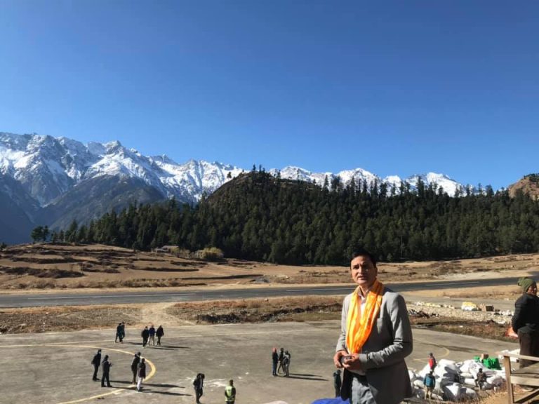 पर्यटन मन्त्री भट्टराई ७७ वटै जिल्ला पुगे, हुम्ला भ्रमण ७७ औं !