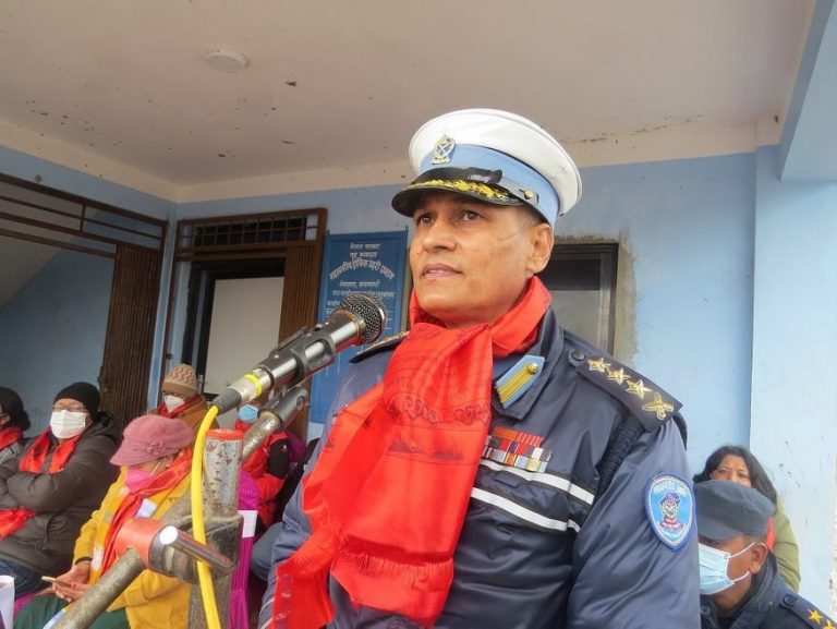 तारकेश्वर नगरपालिकाको नेपालटारमा ट्राफिक प्रहरी पोष्टको स्थापना