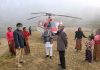 देउवा सवार हेलिकप्टर गोरखामा आकस्मिक अवतरण