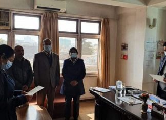 मञ्जुश्री फाइनान्सकी नवनियुक्त अध्यक्ष इन्दिरा पण्डितद्धारा सपथ ग्रहण