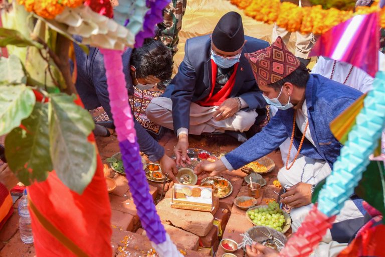 रुपन्देही र पाल्पा जोड्ने लुम्बिनी केबुलकारको शिलान्यास