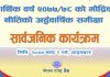 मौद्रिक नीतिको अर्धवार्षिक समीक्षा: सेयर धितो र घर कर्जाको व्यवस्था यथावत