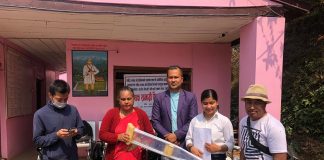 शहिद लखनमा शारीरिक अपांगता भएका ७९ जनालाई निशुल्क साहायक सामग्री बितरण