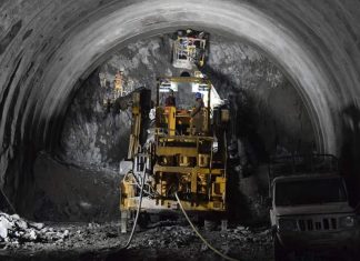 नौबिसे-नागढुंगा सुरुङमार्ग निर्माण तीव्र, ३०१५ मिटर खन्न बाँकी