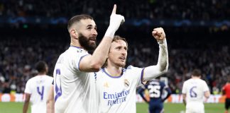 च्याम्पियन्स लिग: पीएसजी बाहिरियो, बेन्जेमाको ह्याट्रिकमा रियल अन्तिम आठमा