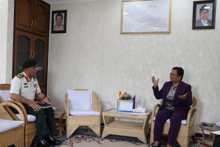 प्रधान सेनापतिलाई उर्जा मन्त्रीको आग्रह-‘सेनाको भान्सामा विद्युतीय चुल्हो प्रयोग गर्नुस्’