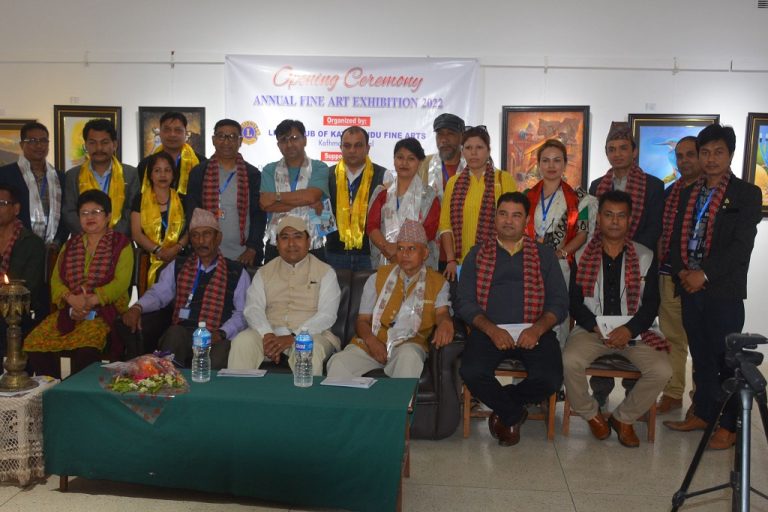 आर्ट काउन्सिलमा ‘वार्षिक ललितकला प्रदर्शनी’ दीपक कुँवर लगायतका कलाकृति समावेश