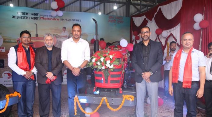महिन्द्राको नयाँ शक्तिशाली र कुशल इन्धन ‘एसपीप्लस’ ट्रयाक्टर श्रृंखला नेपाली बजारमा