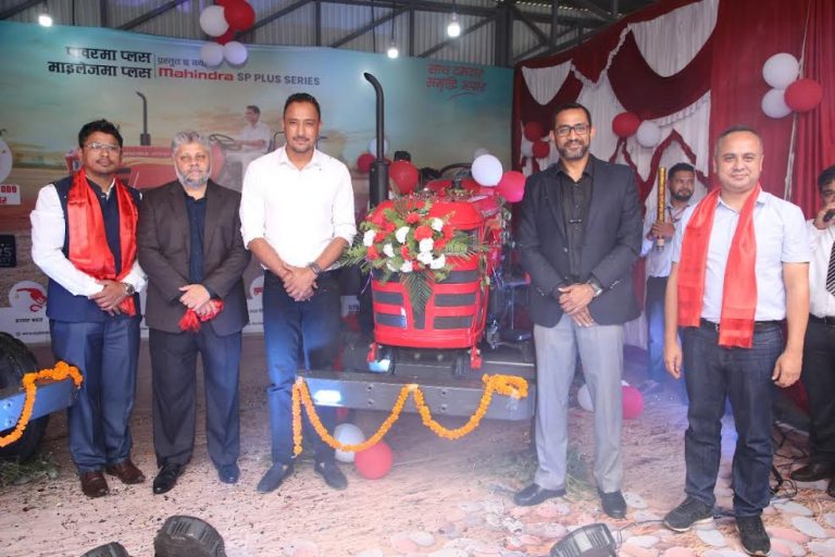 महिन्द्राको नयाँ शक्तिशाली र कुशल इन्धन  ‘एसपीप्लस’  ट्रयाक्टर श्रृंखला नेपाली बजारमा