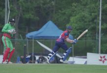 टी-२० क्रिकेट सिरिज: नेपाल जिम्बावेसँग पराजित, सन्दीपको खराब बलिङ