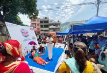 प्यूठानबाट नेपाल लाइफको सडक नाटक कार्यक्रम ‘अमूल्य जीवन’ सुरु