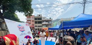 प्यूठानबाट नेपाल लाइफको सडक नाटक कार्यक्रम ‘अमूल्य जीवन’ सुरु