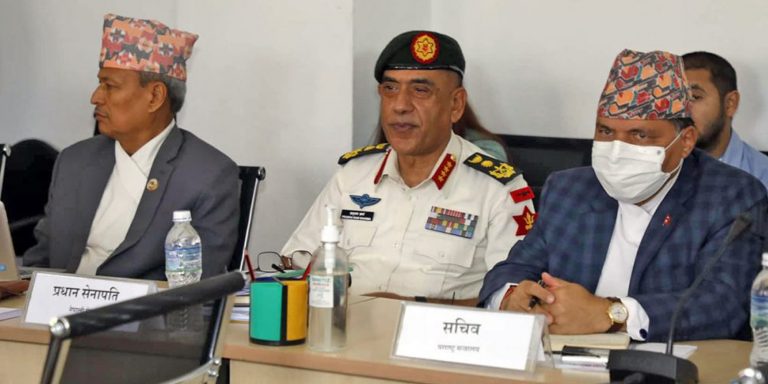 प्रधानसेनापतिले भने-‘अमेरिकालाई पत्र पठाइएको सत्य हो, आशंका नगरौं सैन्य गठबन्धनका लागि होइन’